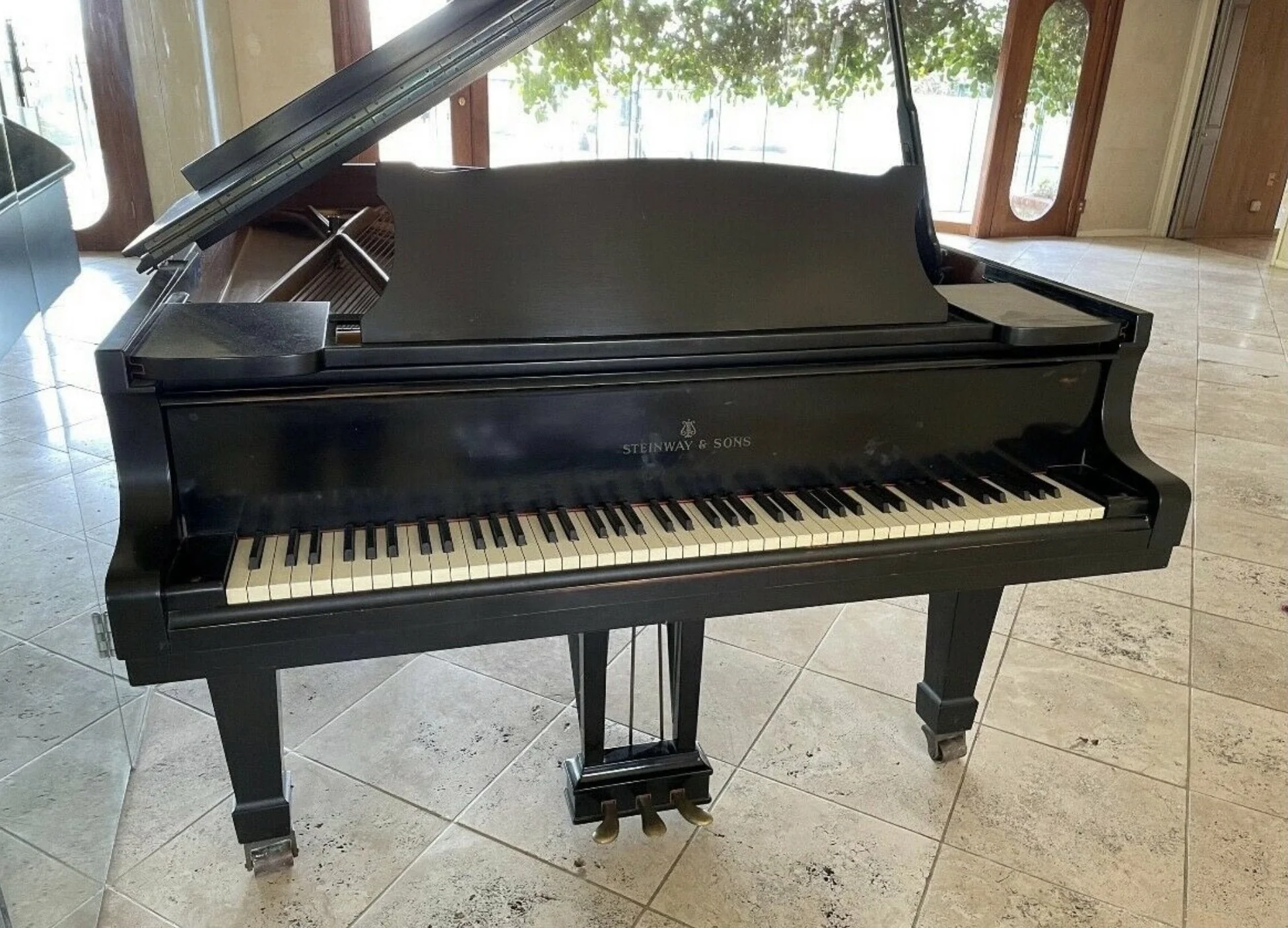 1963 Hamburg Steinway Grand Piano Model C - Image 3