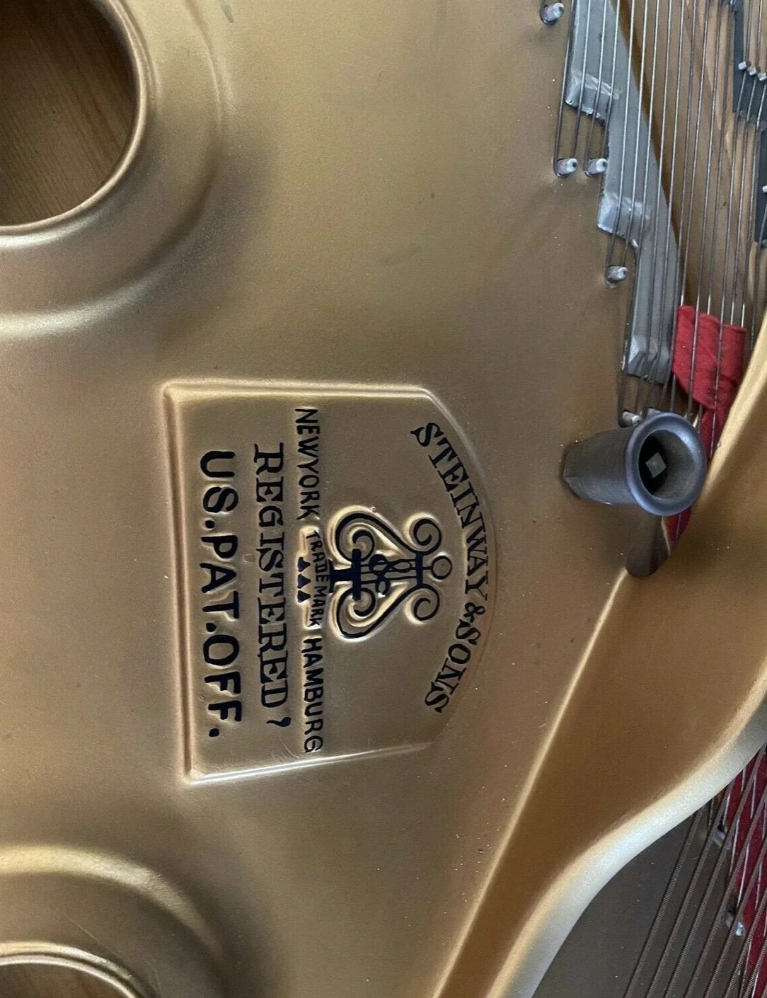 1963 Hamburg Steinway Grand Piano Model C - Image 4