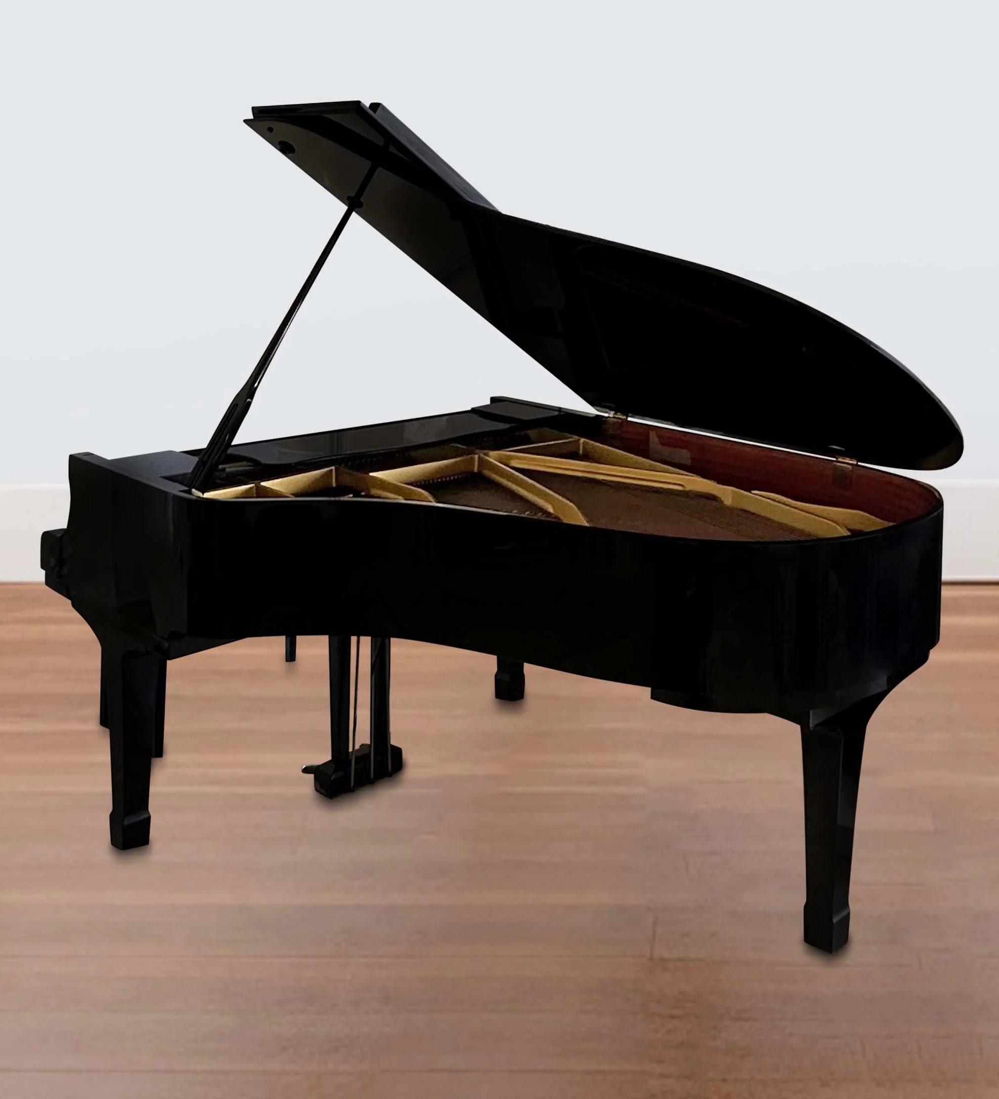 1983 Kawai KG-2D Grand Piano | Ebony - Image 4