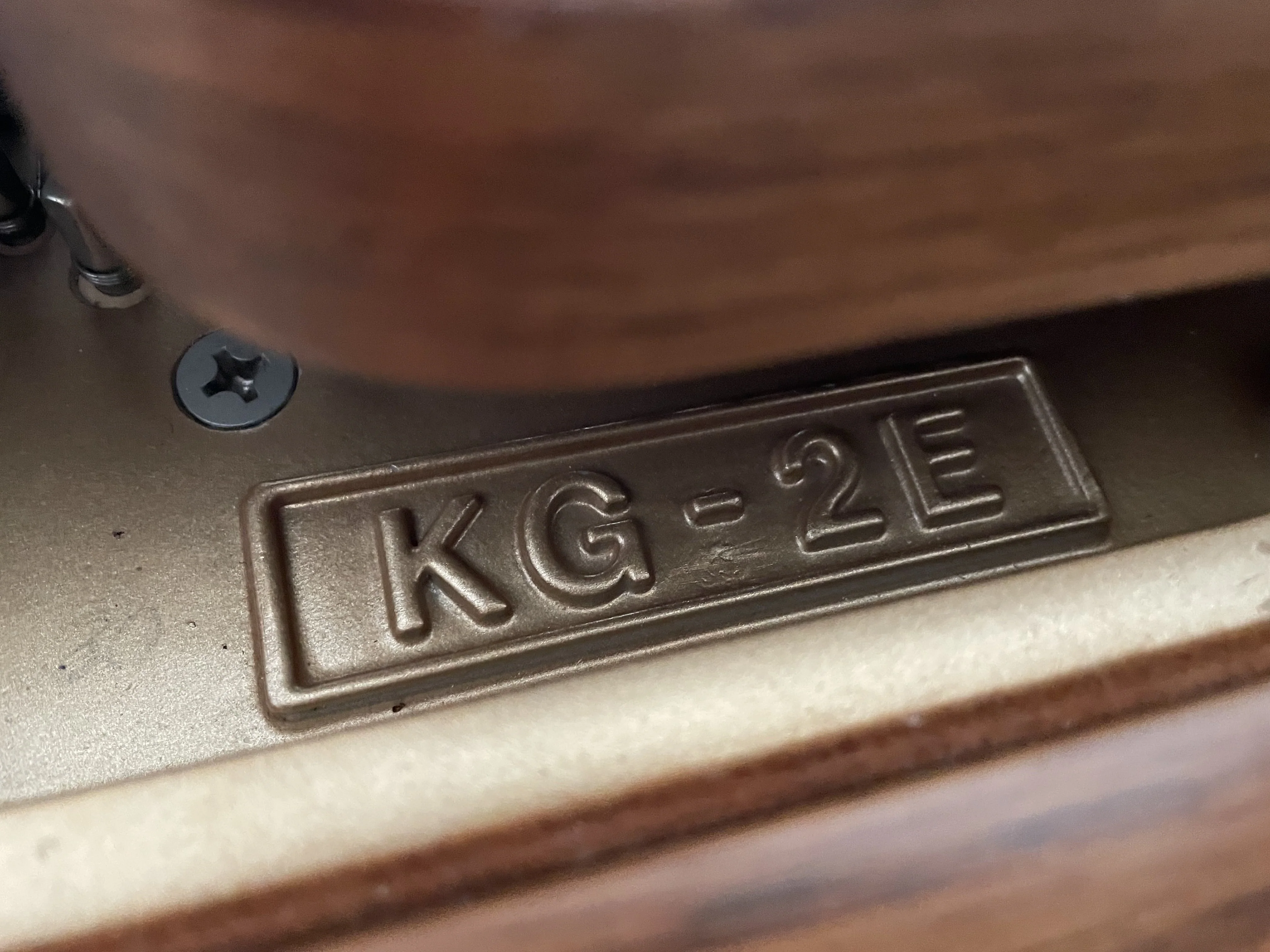 1990 Kawai KG-2E Grand Piano | Walnut - Image 7