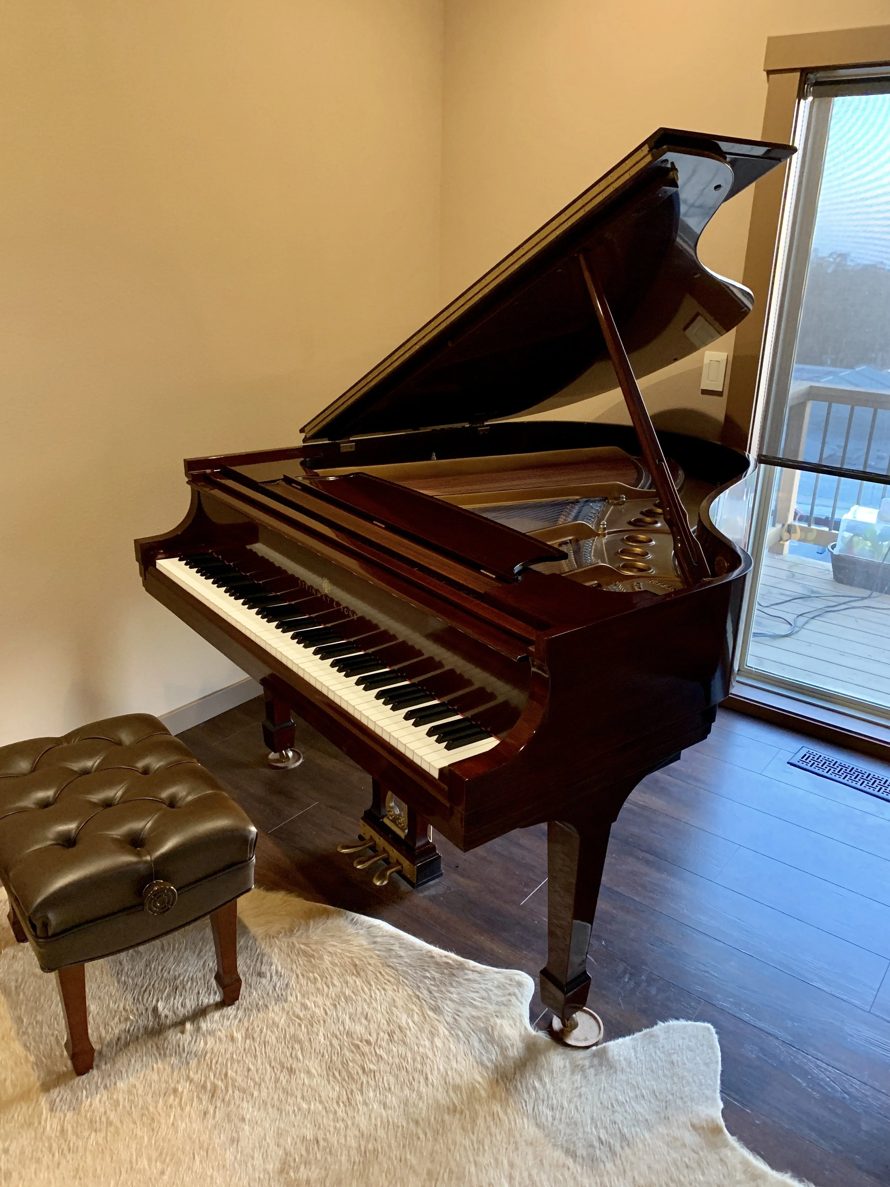 2005 Steinway Model M Grand | Mahogany Crown Jewel | New York - Image 5