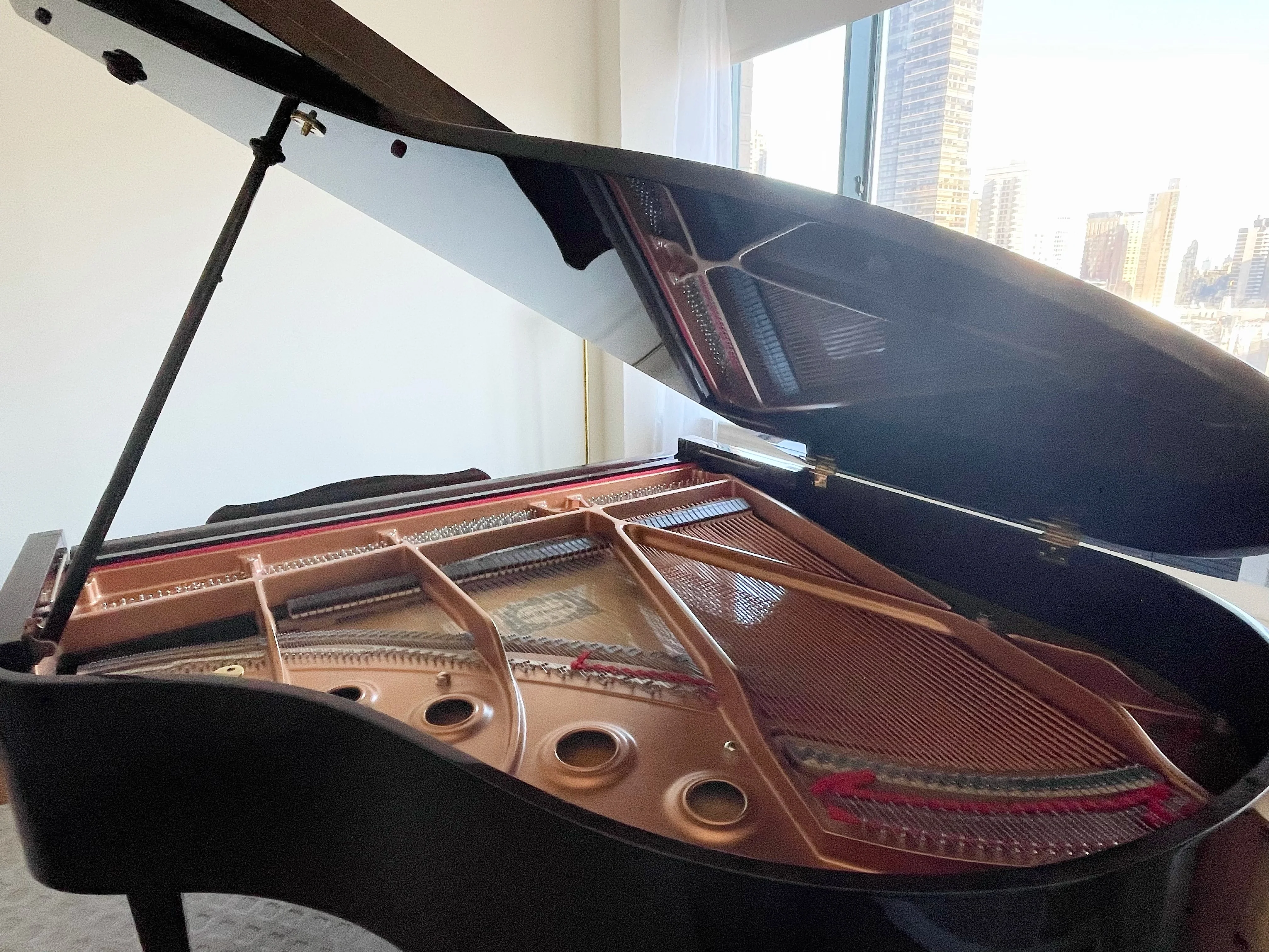 2005 Yamaha Grand Piano GC1 PM | Mahogany - Image 3