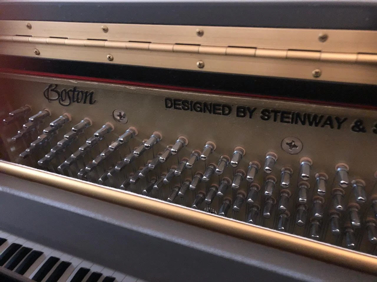 2009 Boston Upright Piano | Black - Image 3