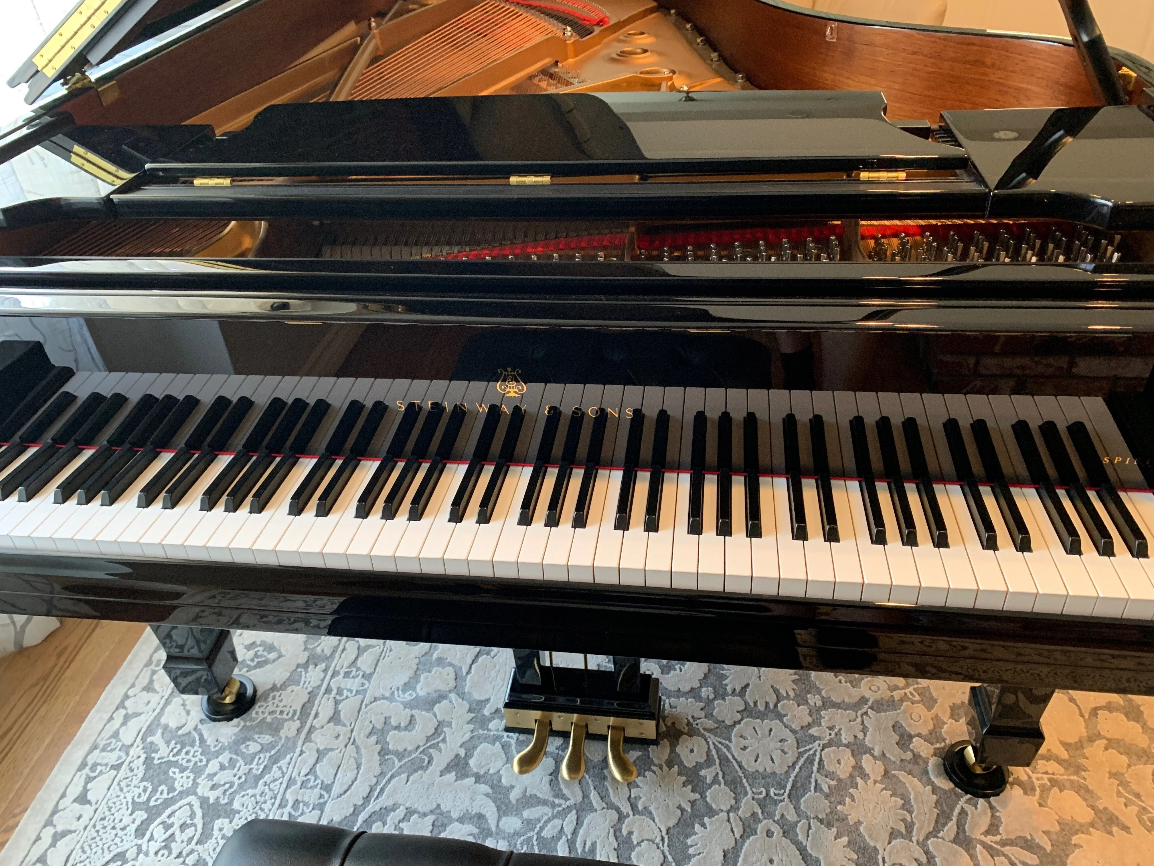 2018 Steinway Model B Spirio Grand Piano |  Los Angeles - Image 3