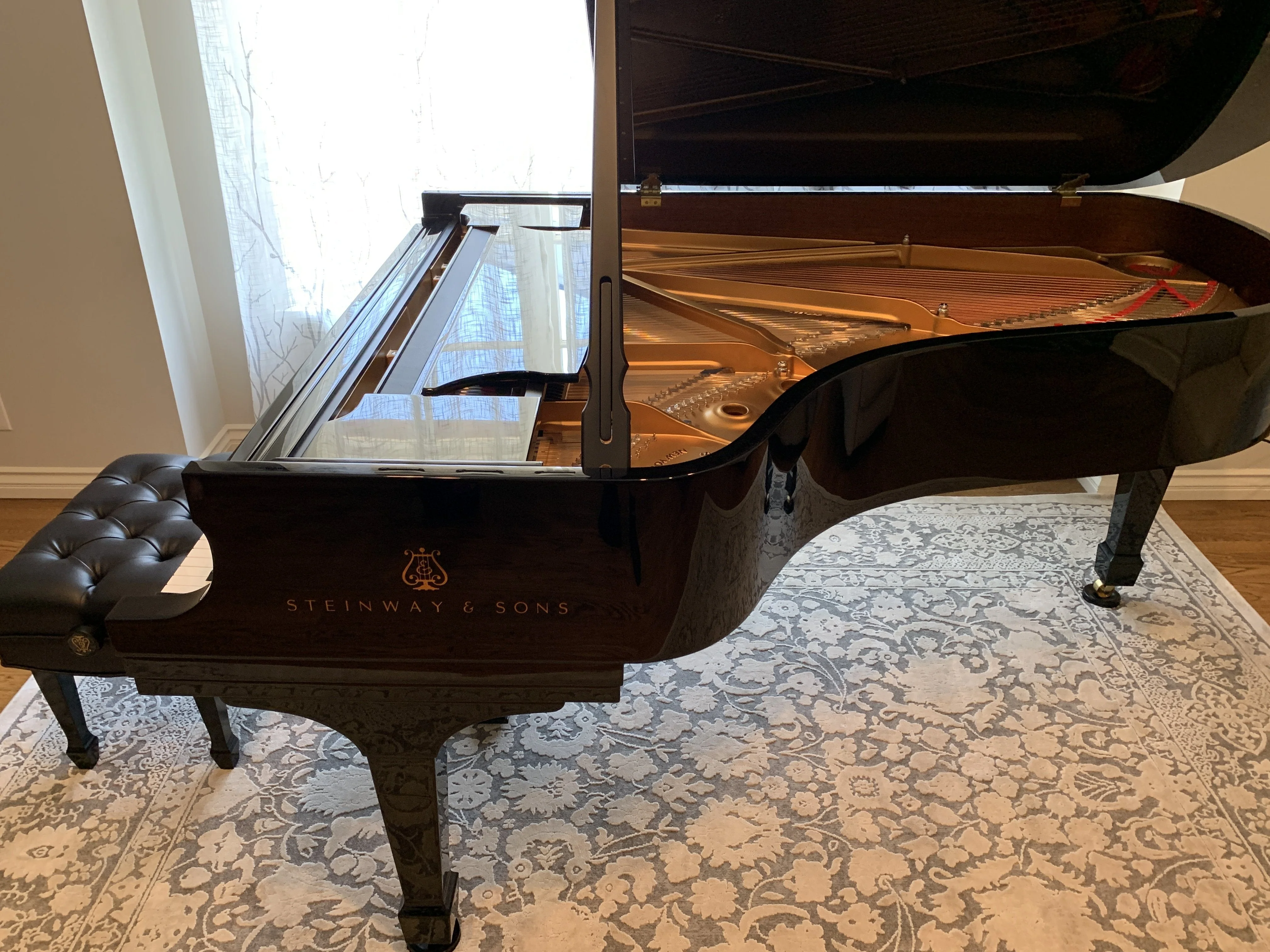 2018 Steinway Model B Spirio Grand Piano |  Los Angeles - Image 4
