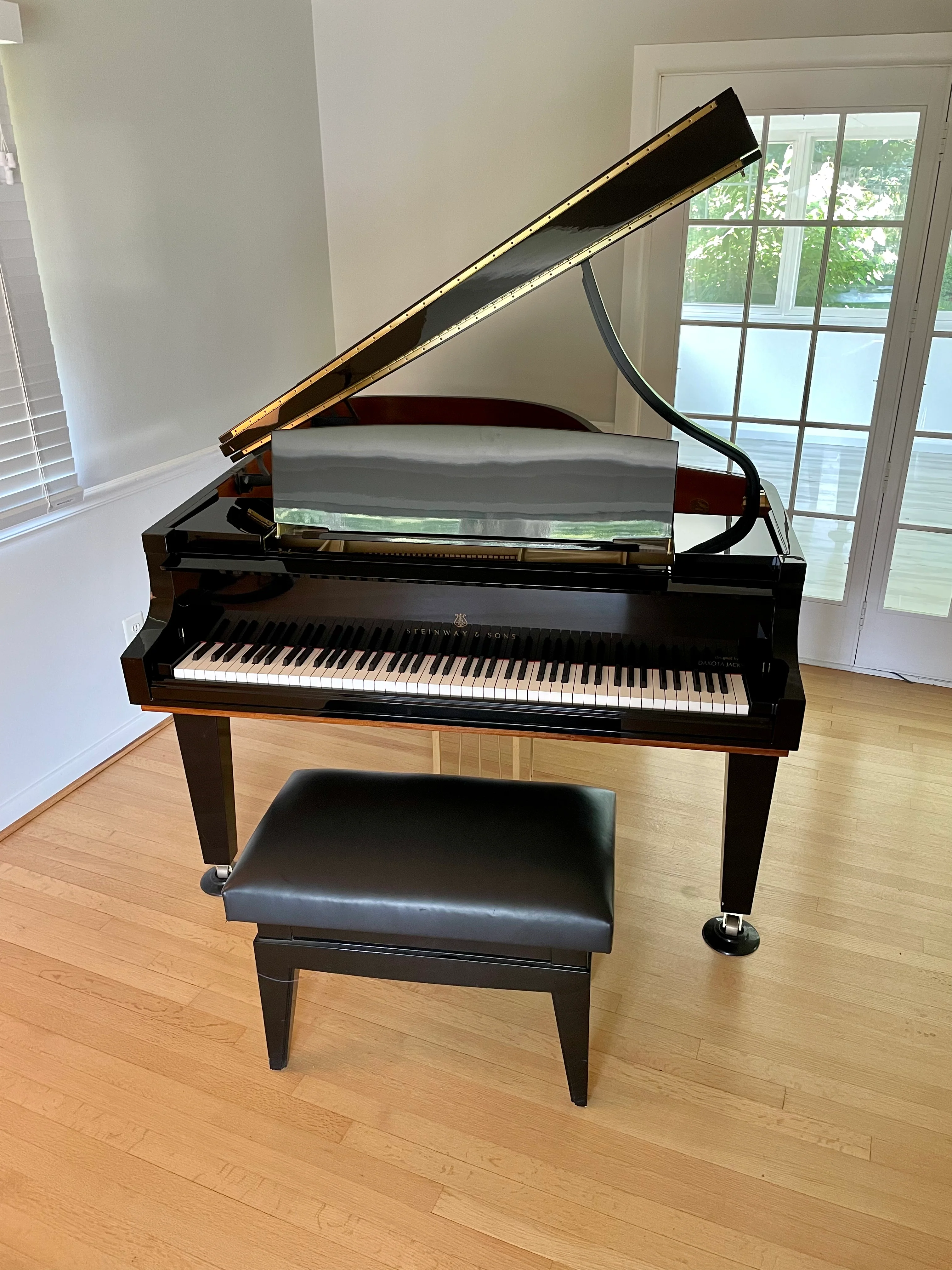Hamburg Steinway Model A | Dakota Jackson Tricentennial Extremely Limited Edition from 2000 - Image 4