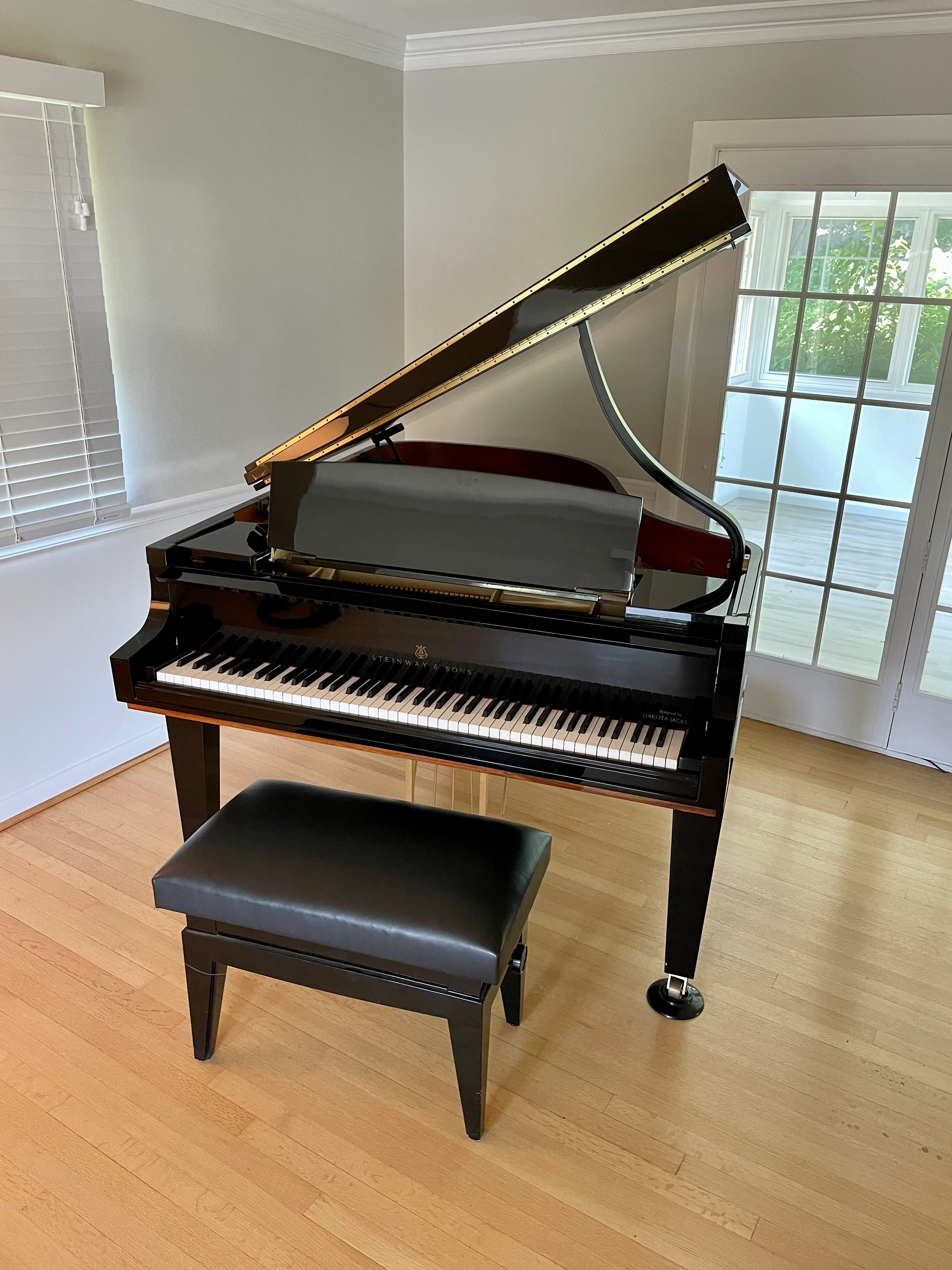 Hamburg Steinway Model A | Dakota Jackson Tricentennial Extremely Limited Edition from 2000 - Image 5