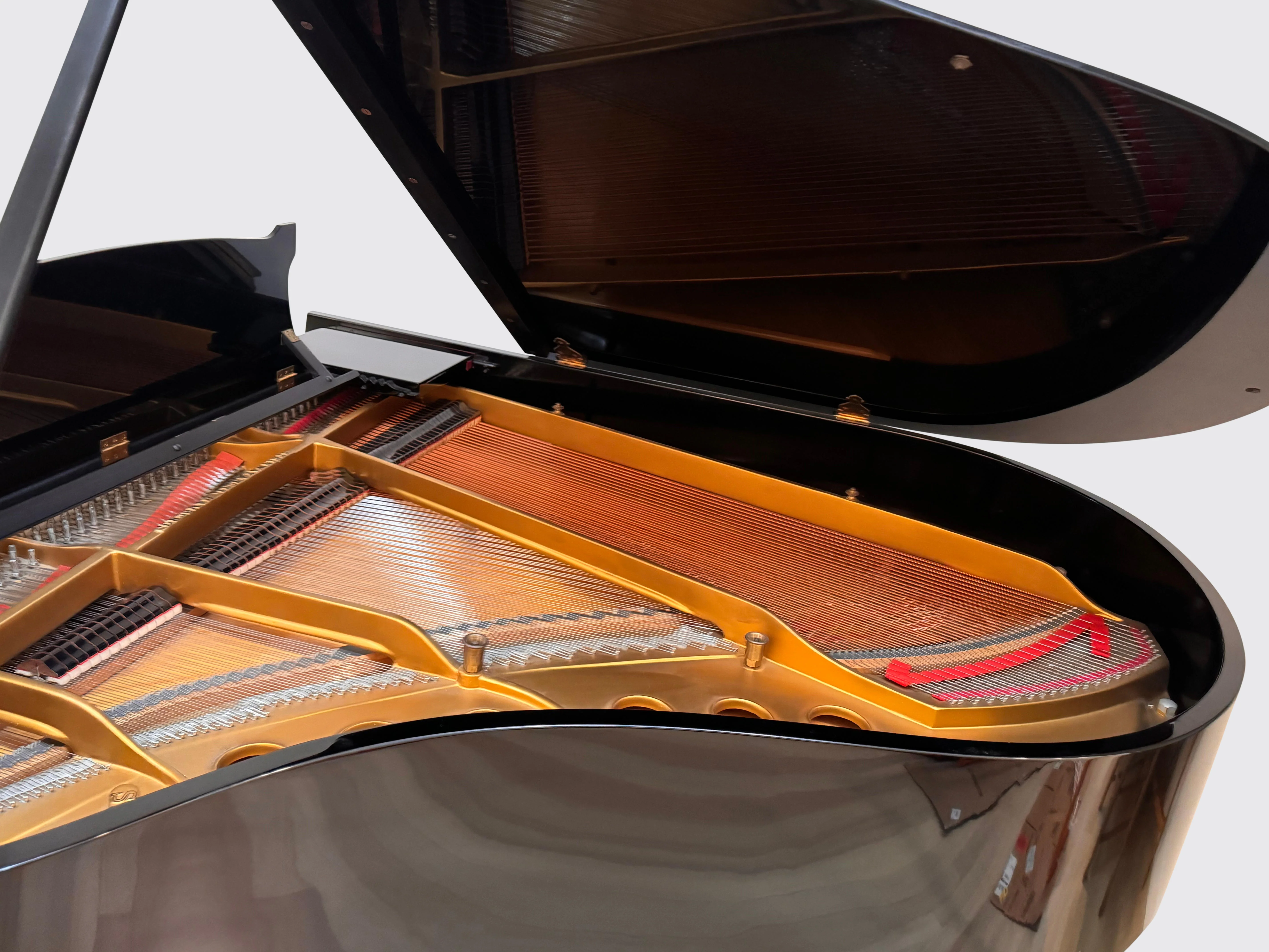 Hamburg Steinway Model M | Ebony | 1960 - Image 3