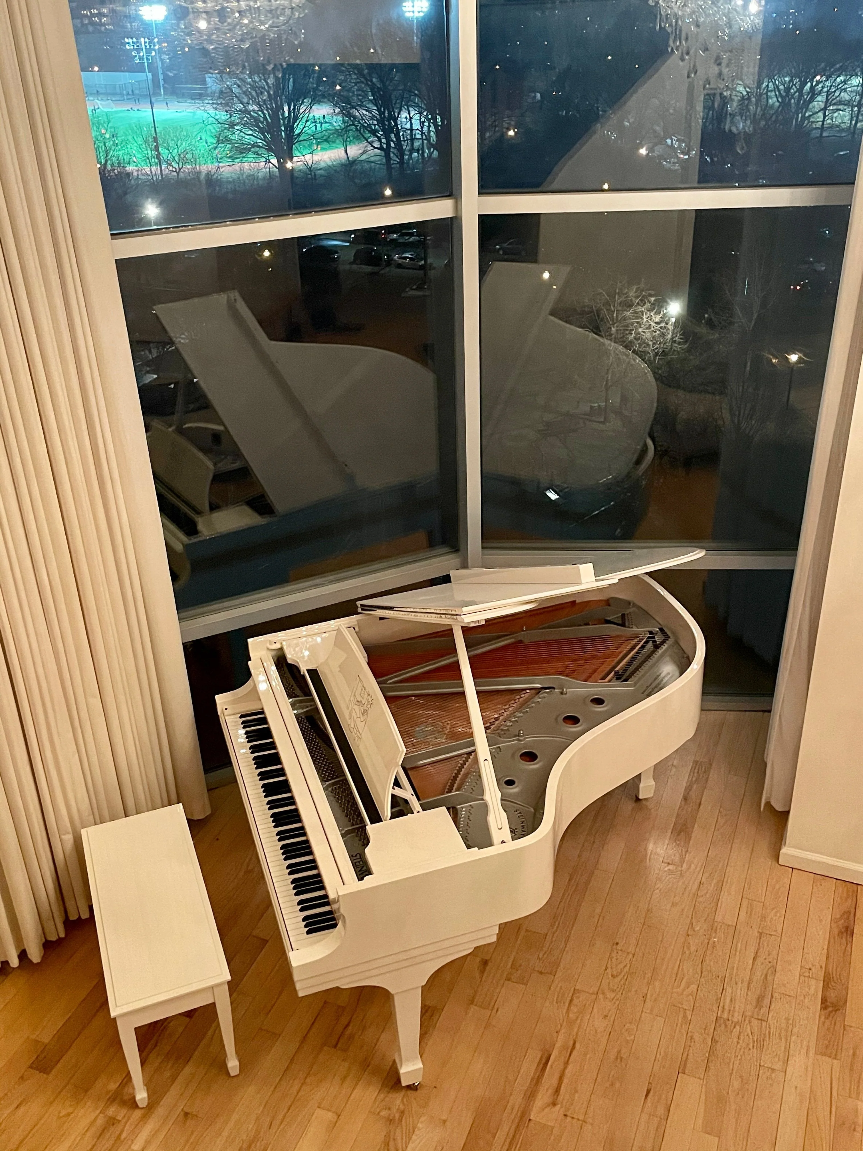 Sterling Silver John Lennon Extremely Limited Edition Steinway Model A in White - Image 10