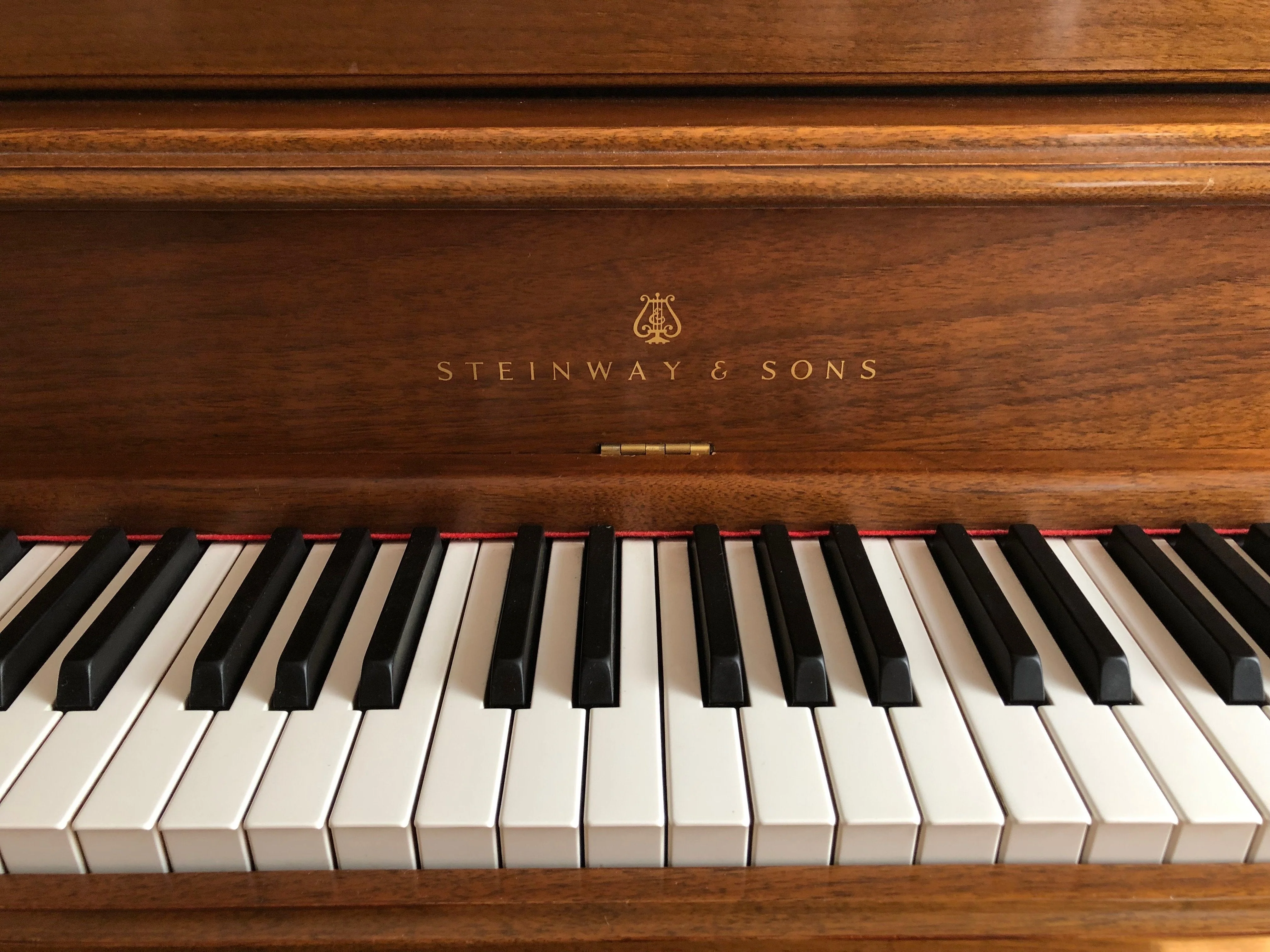 Steinway Model 4510 Sheraton Upright Piano | Walnut - Image 3