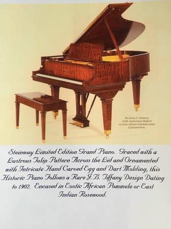 2004 Steinway Model B Grand Piano Anniversary Special Limited Edition (San Francisco,CA) - Image 3