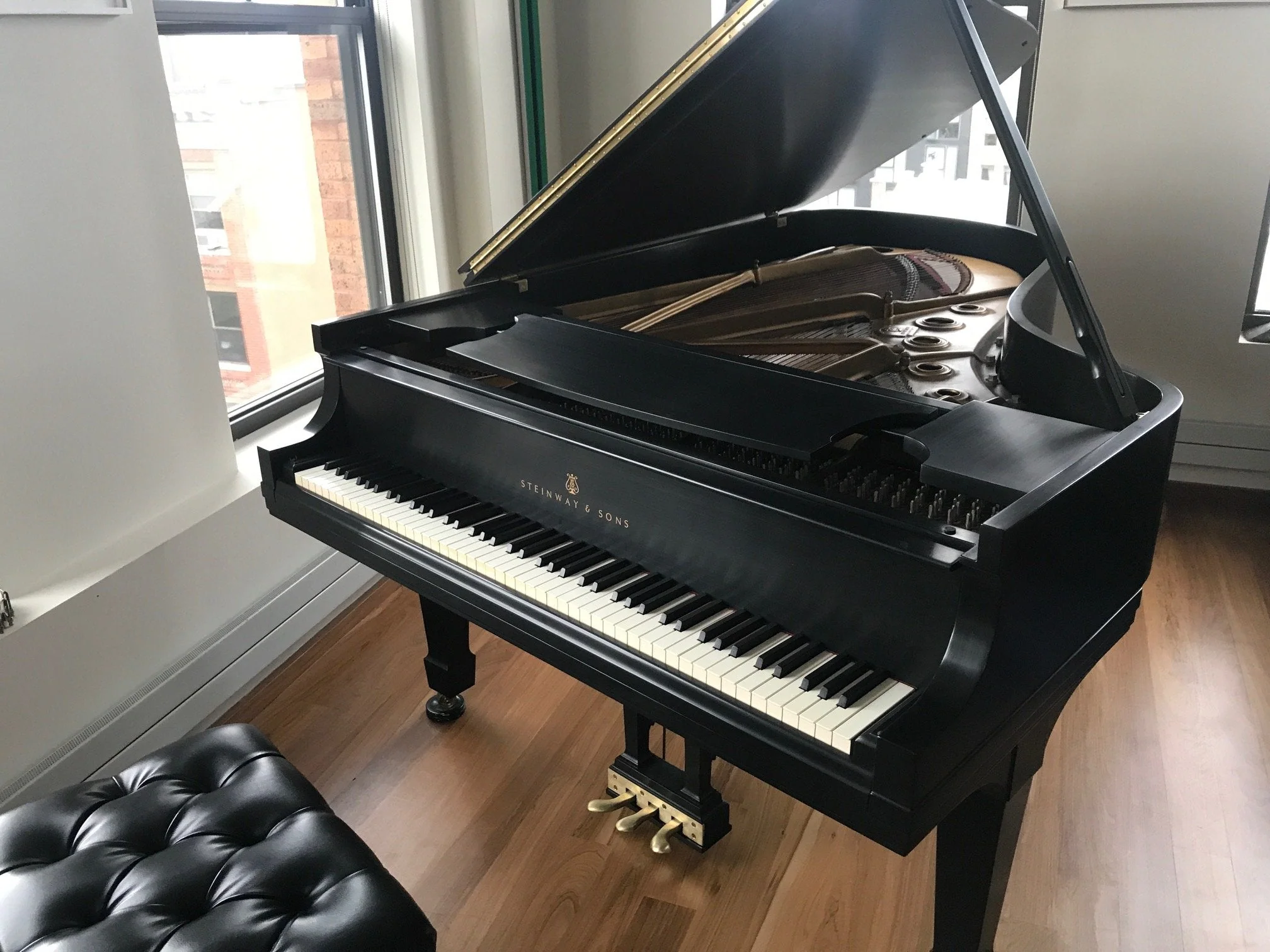 Steinway Model B Grand Piano | Ebony - Image 3