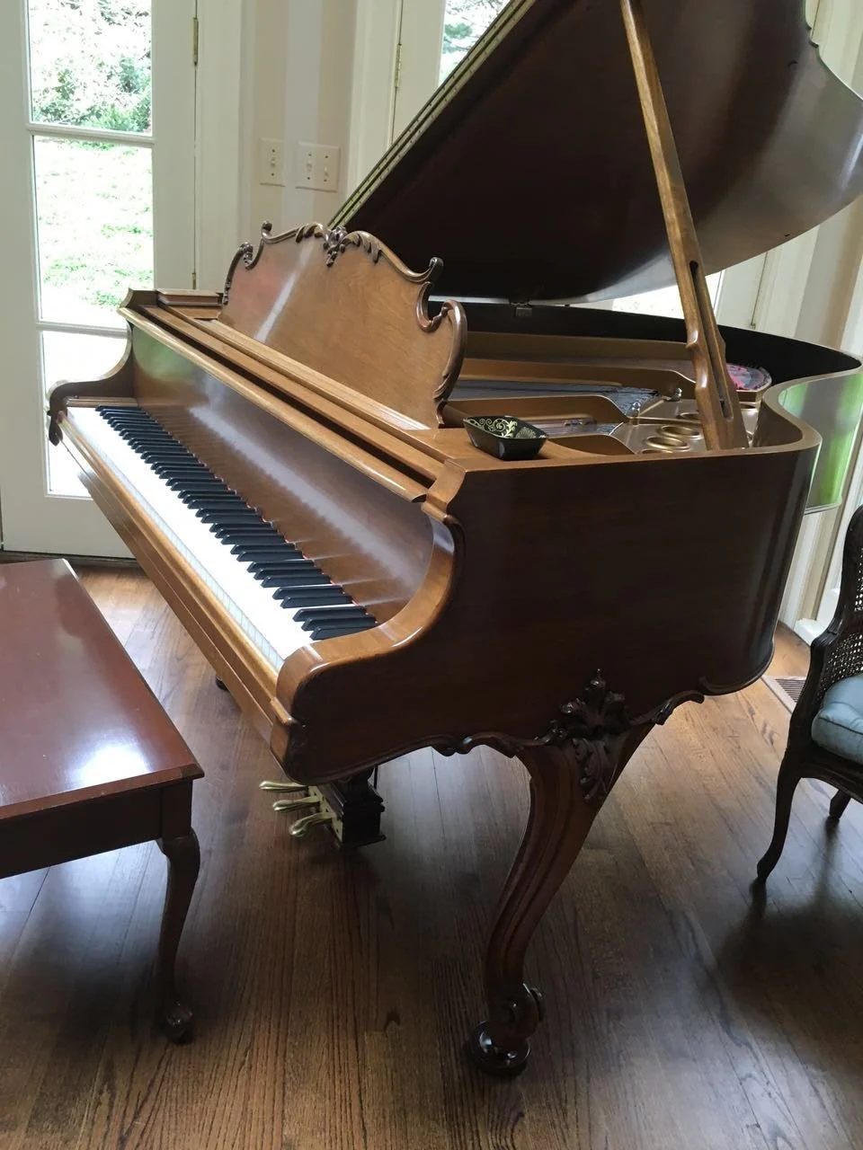 Steinway Model M Grand Piano Louis XV special edition - Image 4
