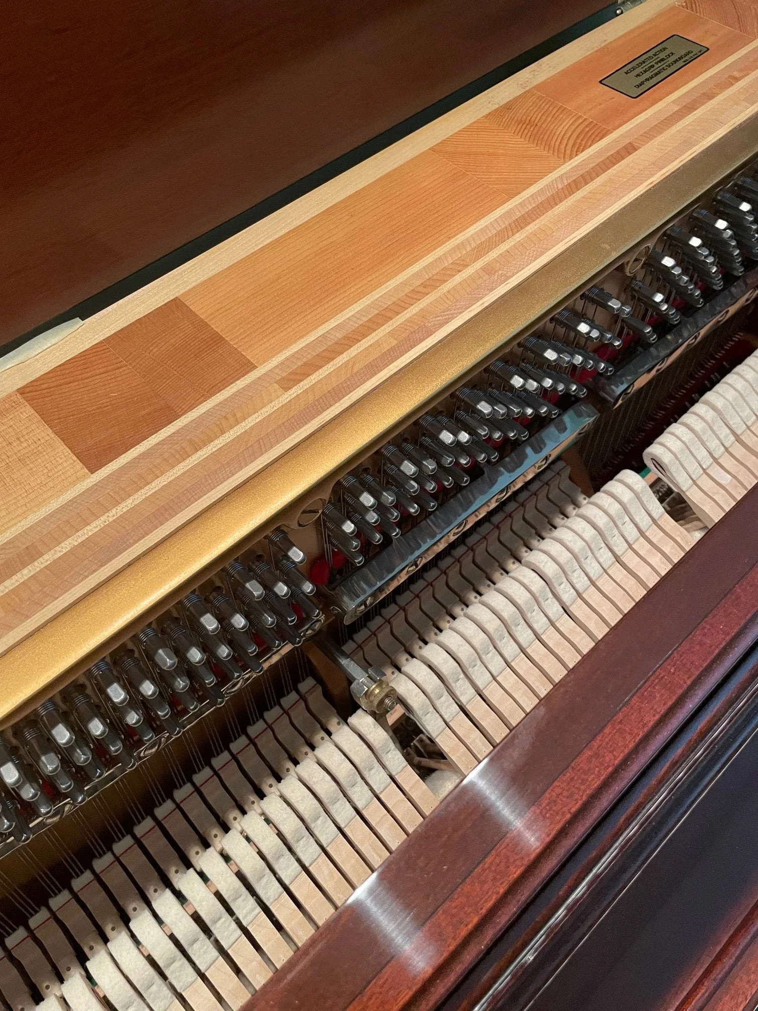 Steinway Upright Piano | Sheraton style | 2003 Limited Anniversary Edition - Image 4